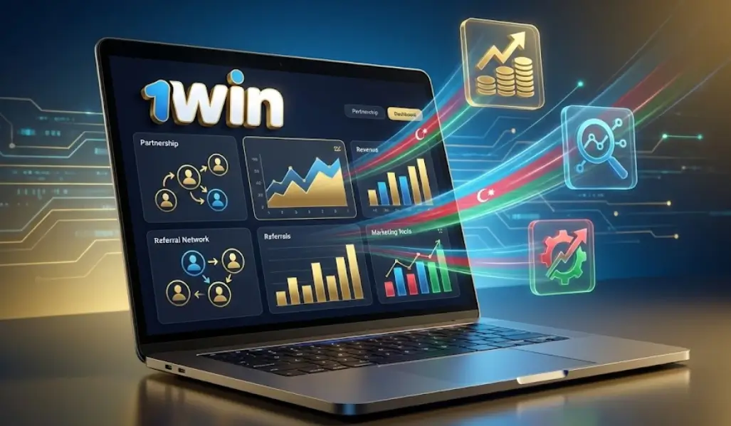 1win tərəfdaşlıq proqramı – yeni oyunçular cəlb edərək gəlir əldə etmək