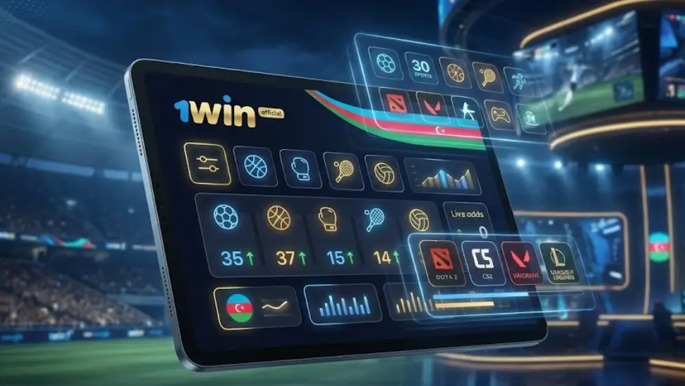1win bukmeker – futbol, basketbol, tennis, elektron idman və 30+ idman növü